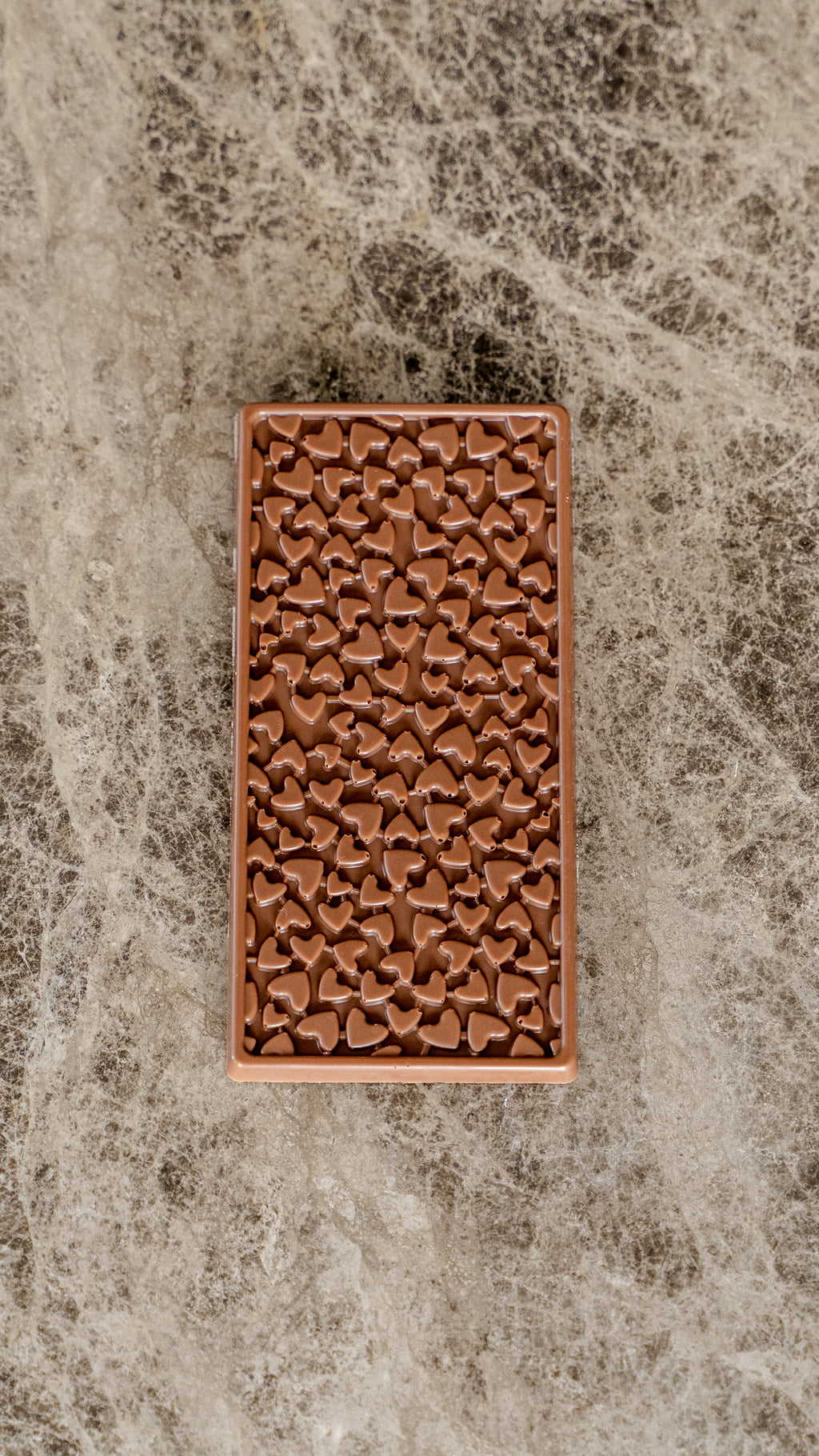 Milk Chocolate Slab - Hearts (85g)