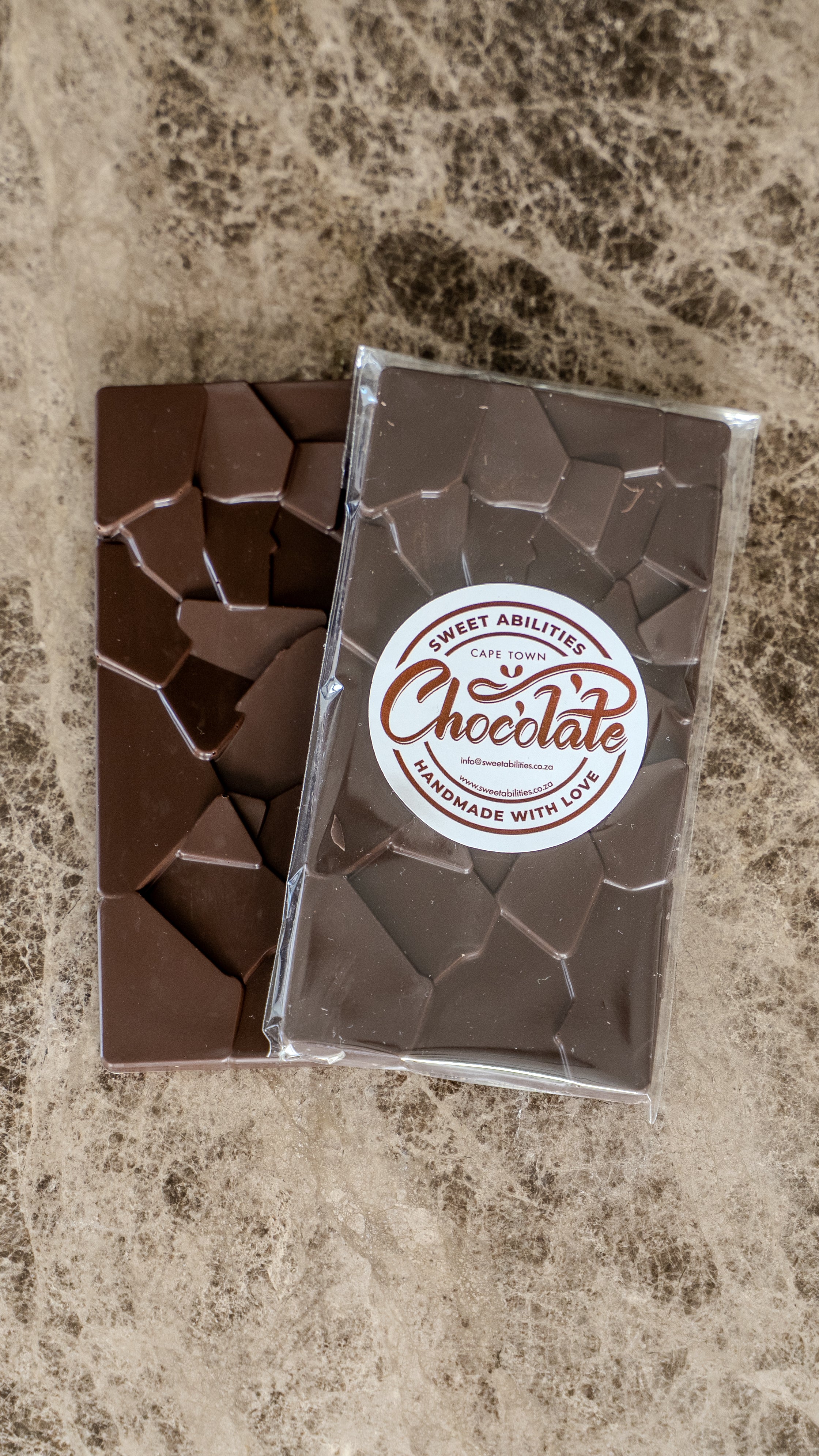 Dark Chocolate Slab - Rocky (85g)