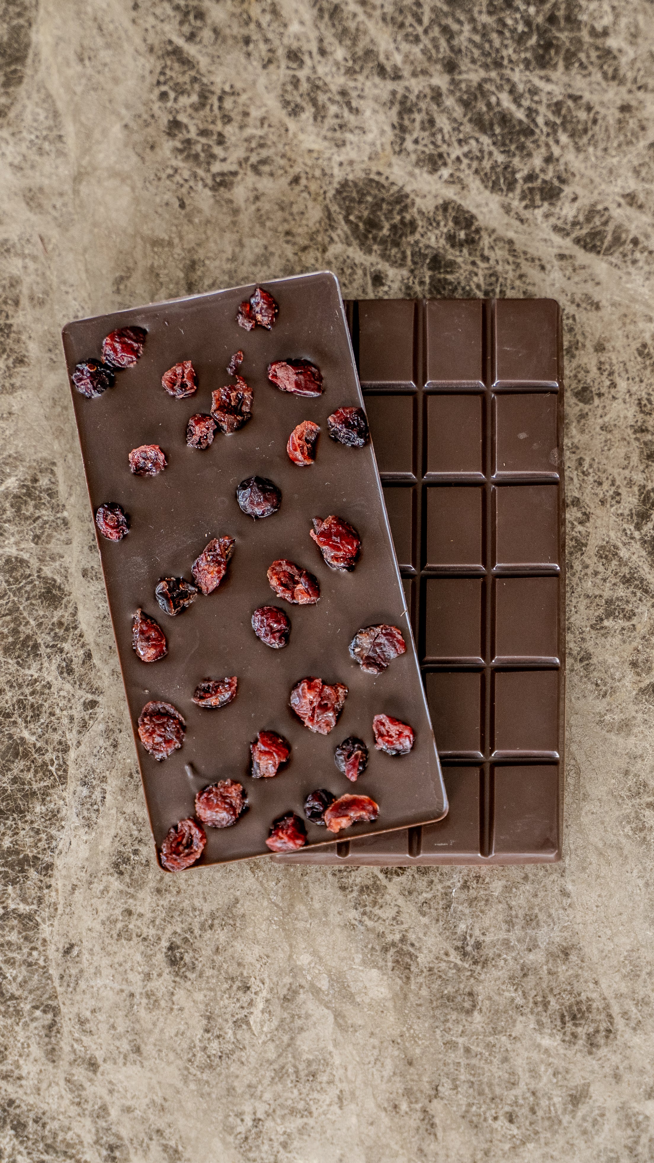 Dark Chocolate with Cranberries (100g)