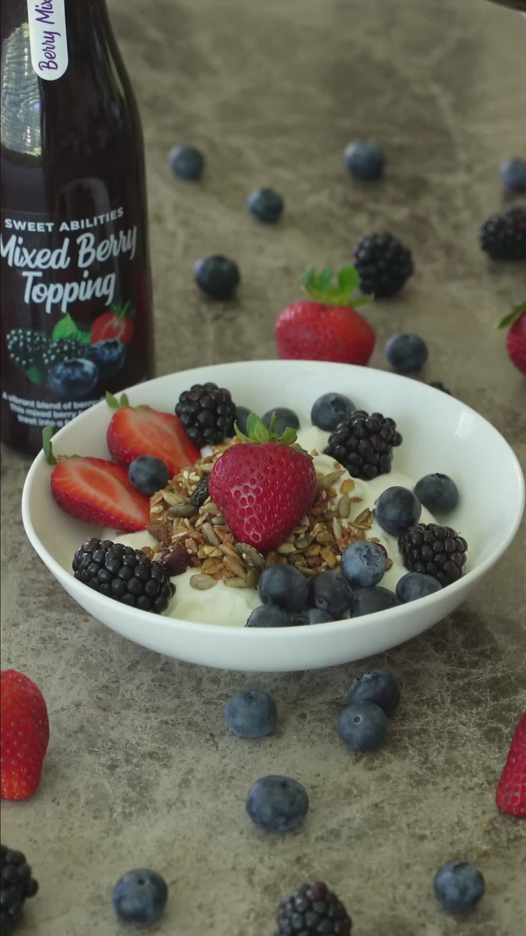 Mixed Berry Topping