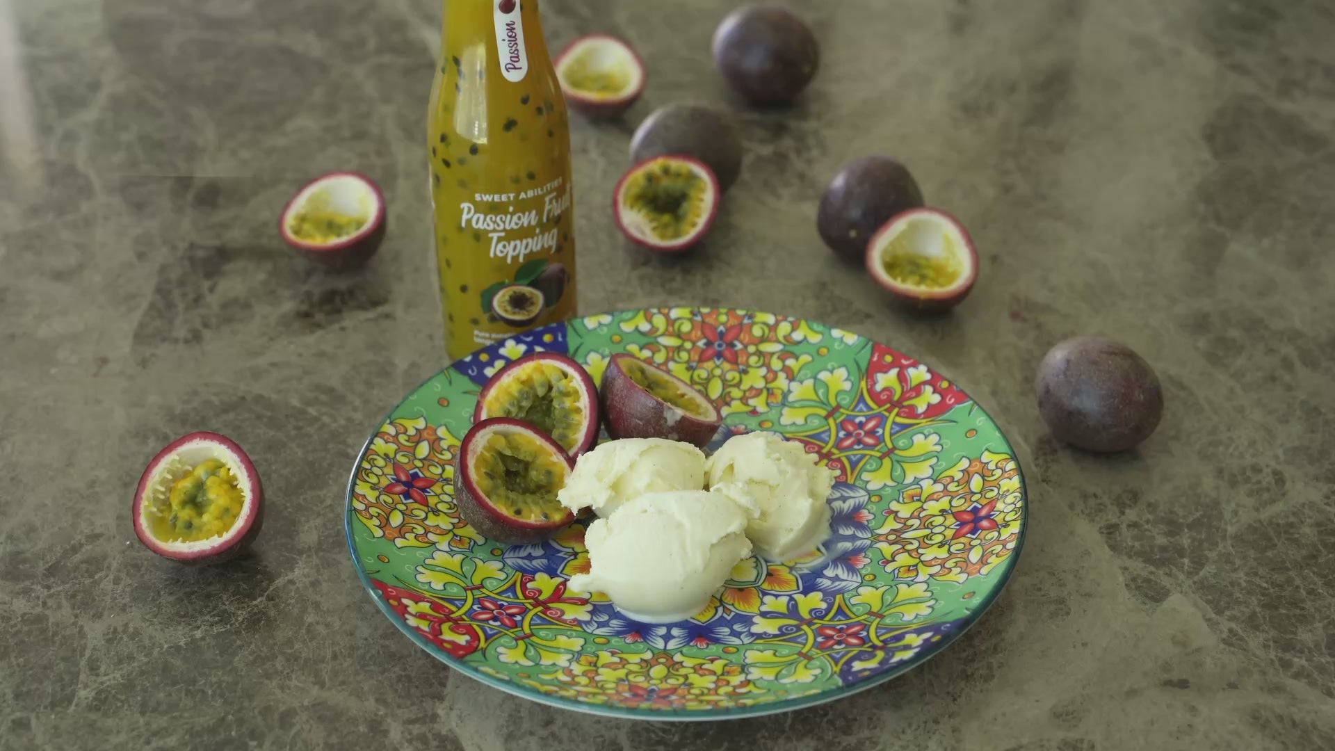 Passion Fruit Topping